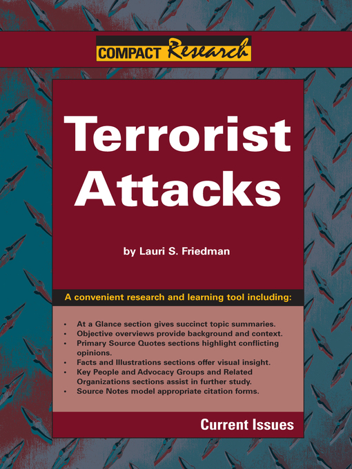 Title details for Terrorist Attacks by Lauri S. Friedman - Available